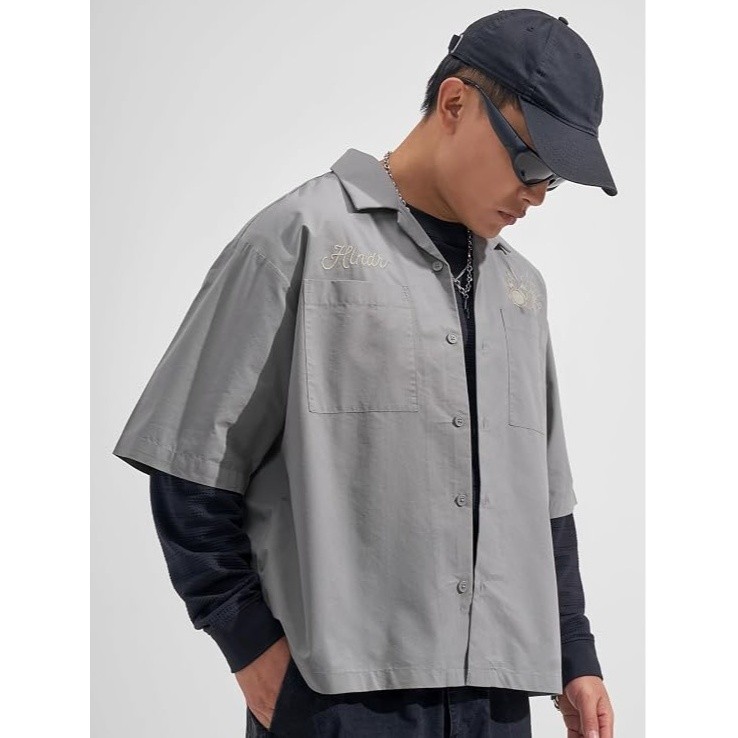 stylish men's casual shirt thumbnail 4