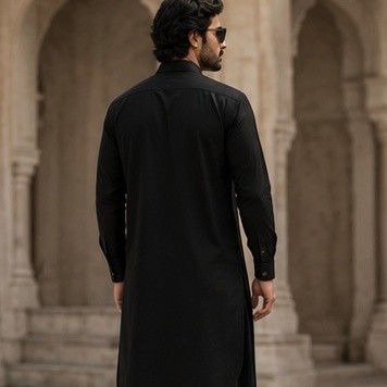 Pathani Suit (Black) thumbnail 2