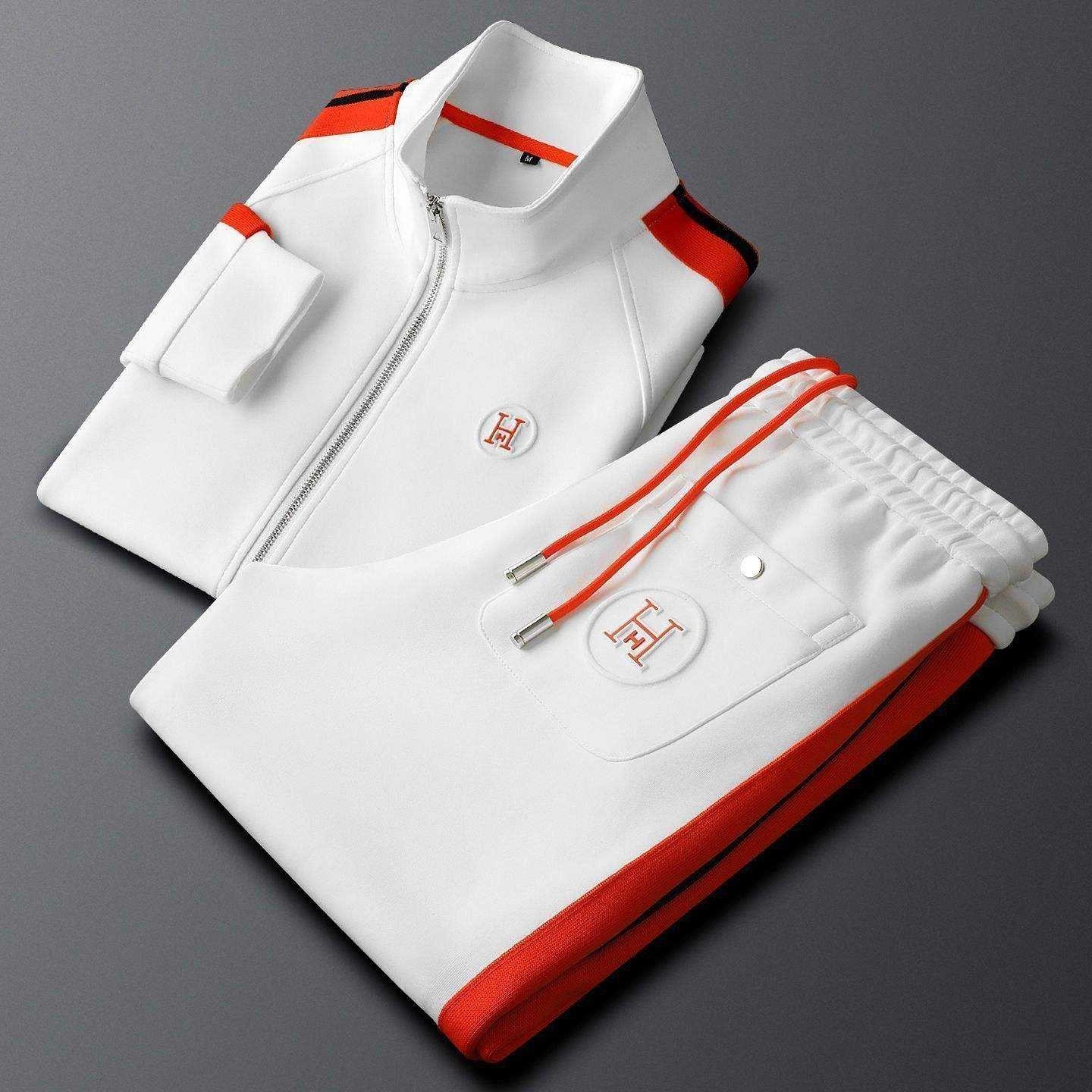 New Fashion Custom-made Luxurious Men's Jacket Sets High-quality Designer Brand Jacket Sets for Autumn thumbnail 5